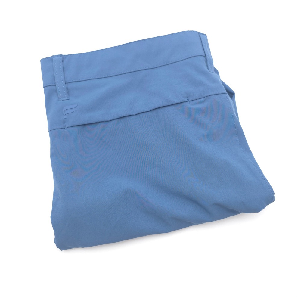 Fabletics Mens M (32) The One Short Blue Performance Activewear Flat Front